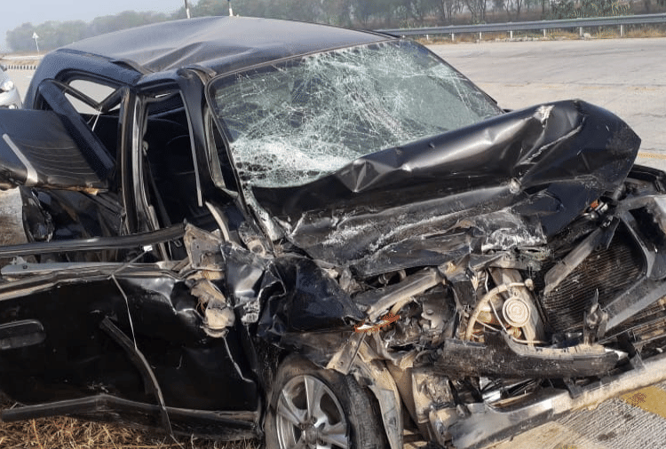 Four person died in road accident in Kaithal of Haryana