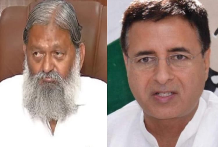 Minister Anil vij reply to Randeep Surjewala's Press conference