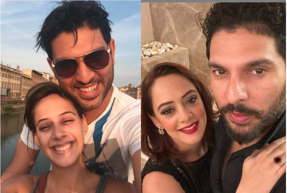 hazel keech and yuvraj singh celebrate their third wedding anniversary