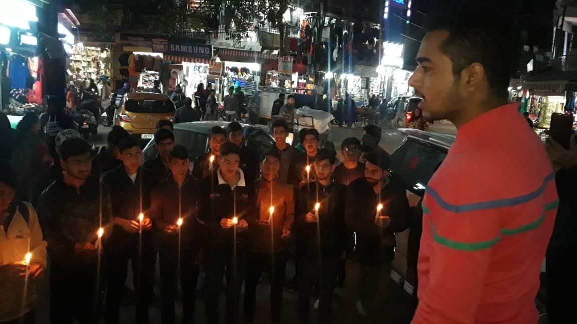 candle march