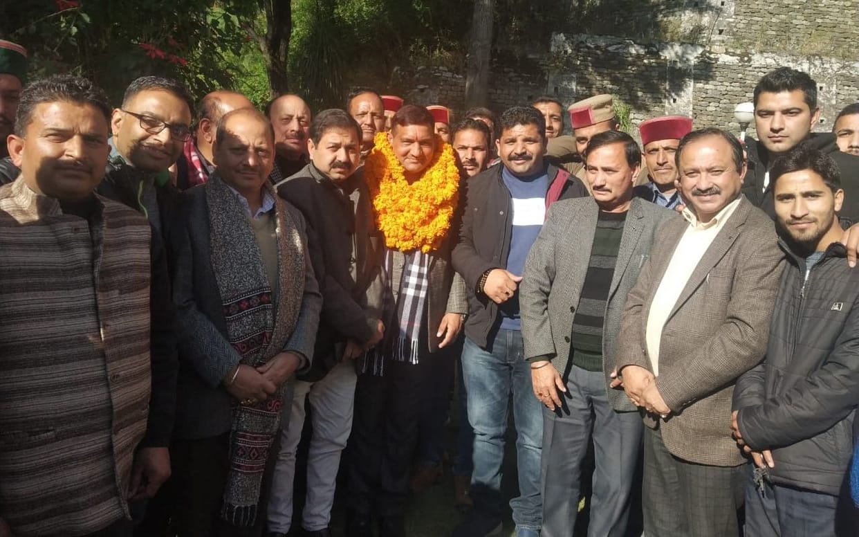 yograj became bjp chamba president