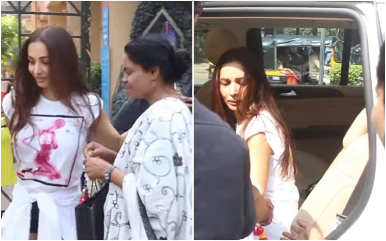 Malaika Arora Gets Angry To flower vendor for using Arbaaz Khan name