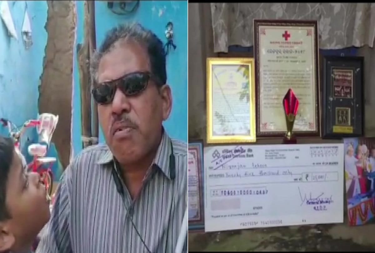 Odisha-based visually impaired man to receive national award for empowerment of PWDs