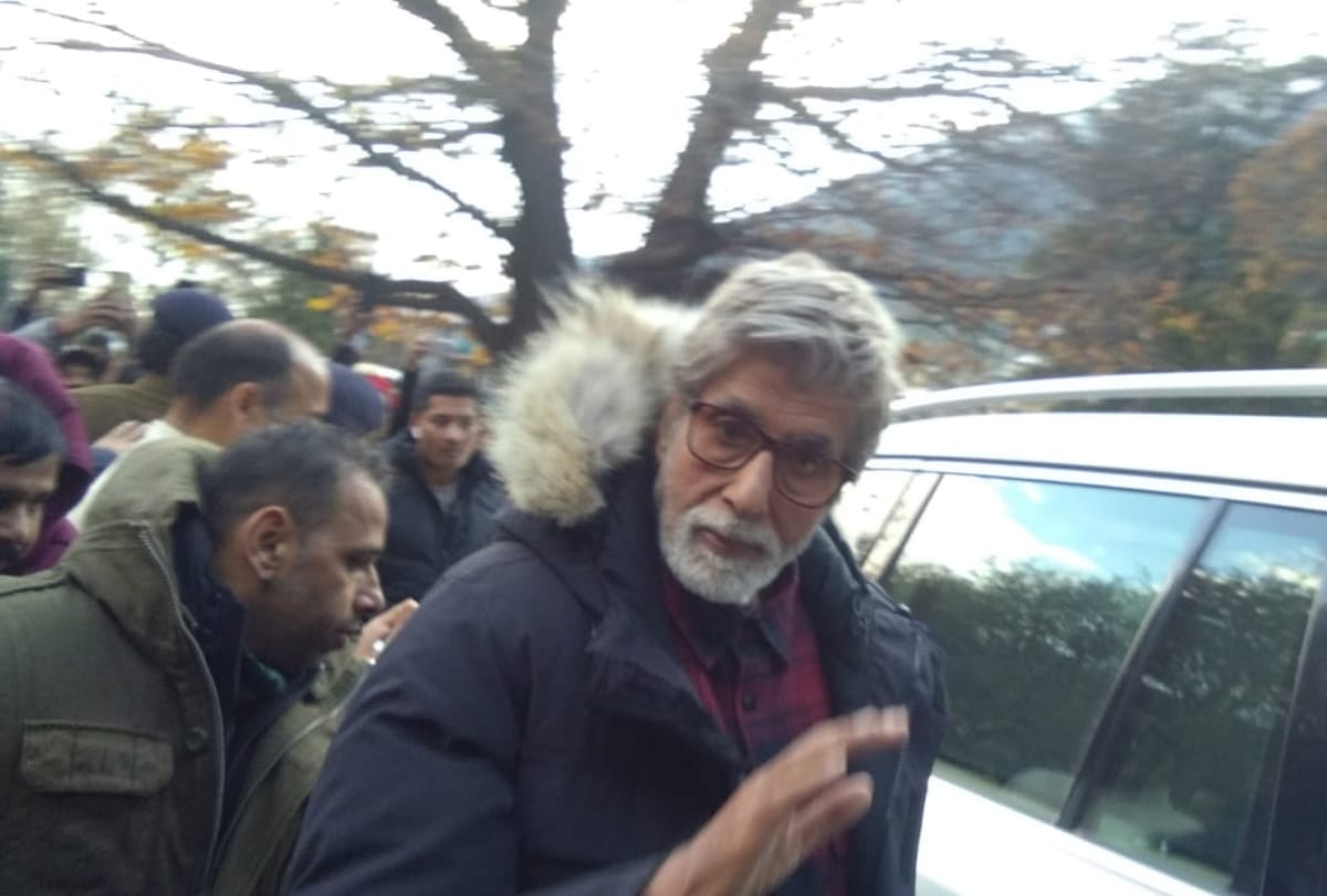 bollywood actor amitabh bachchan and CM Jairam Thakur discussion on Film City in Manali in Himachal