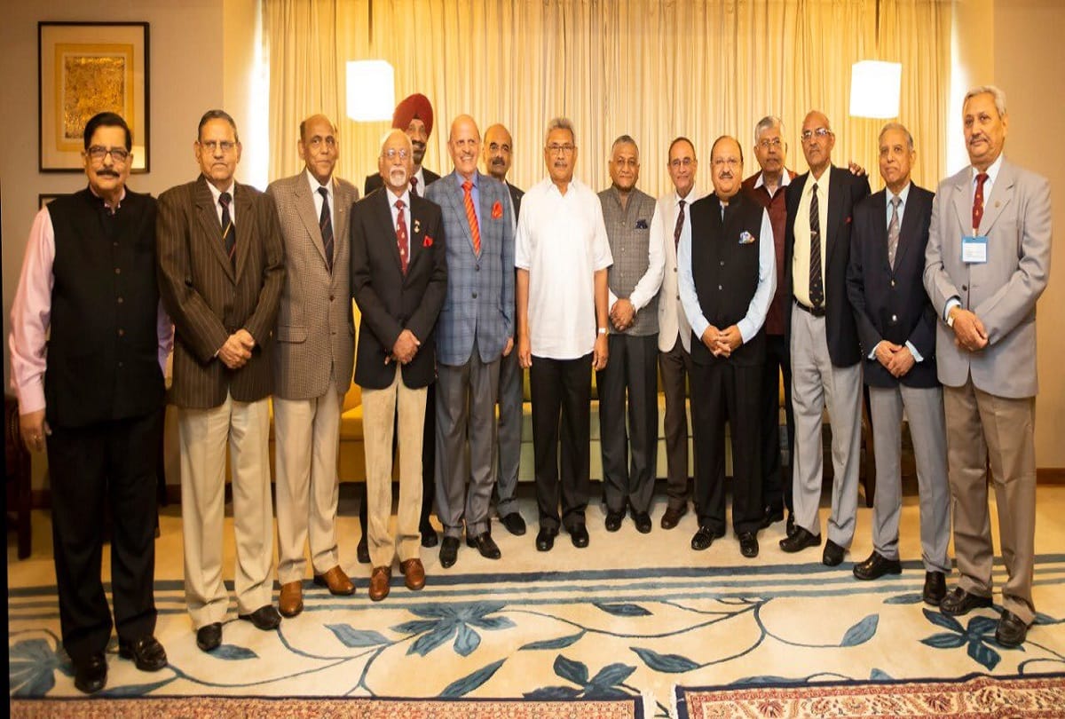 Gotabaya rajapaksa meets retired military officers including VK Singh