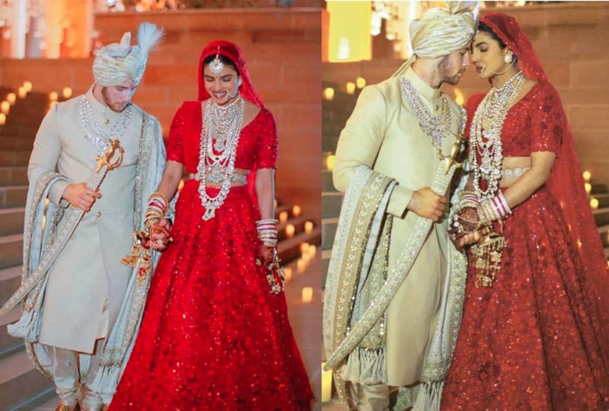 priyanka nick jonas wedding anniversary couple goals
