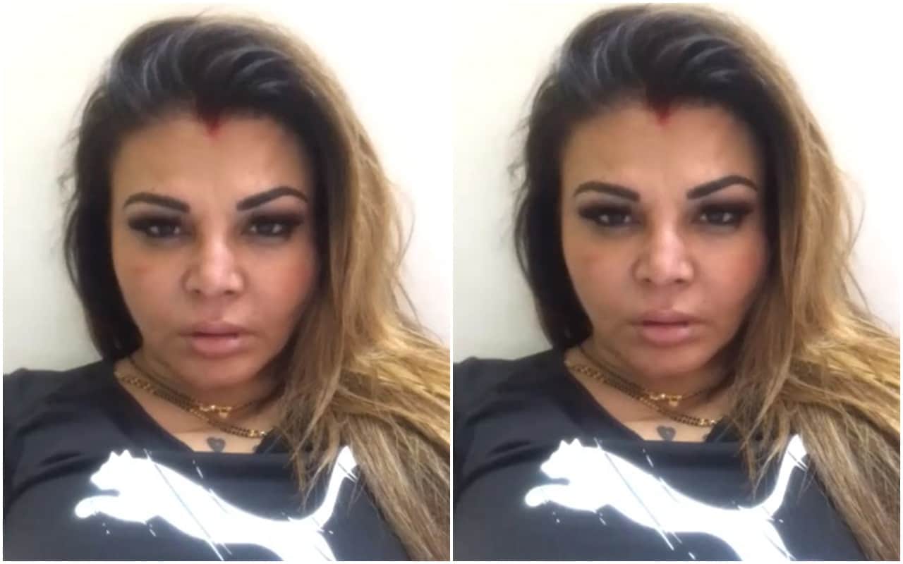 Bigg Boss 14 rakhi sawant slapped abhishek awasthi front of camera