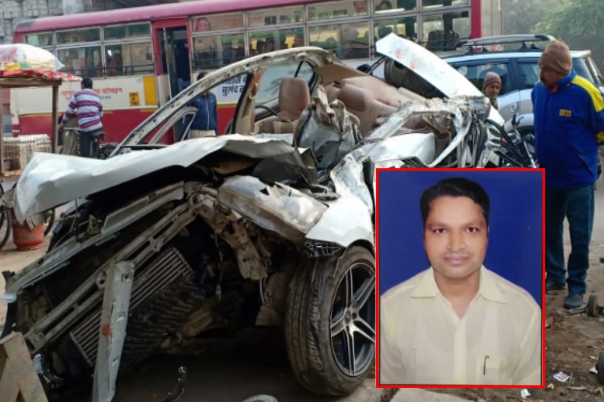 accident on Delhi-meerut highway, veterinary doctor died and his fellow injured in an