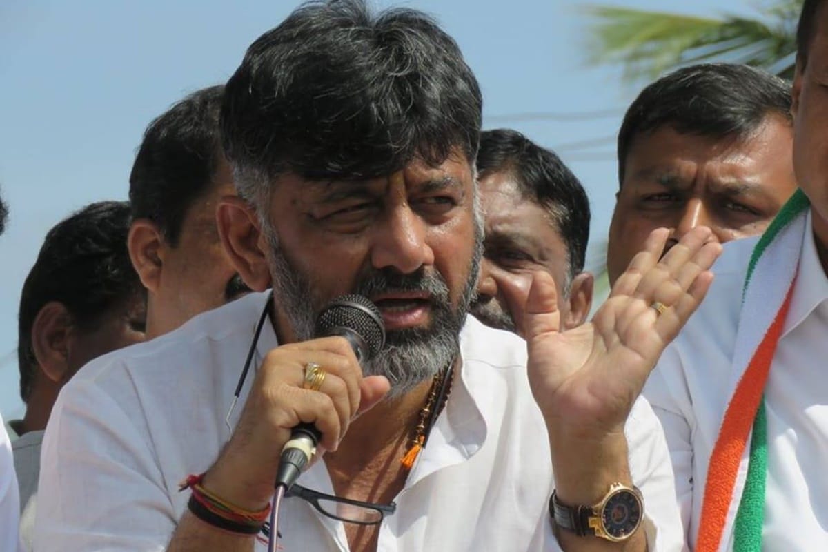 DK Shivakumar said BJP only knows how to serve lies to people