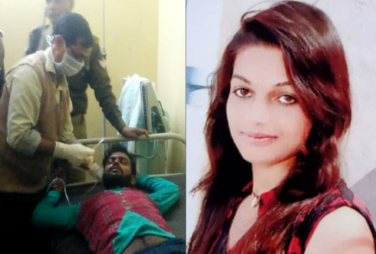 girl murder accused committed suicide by eaten poison in agra