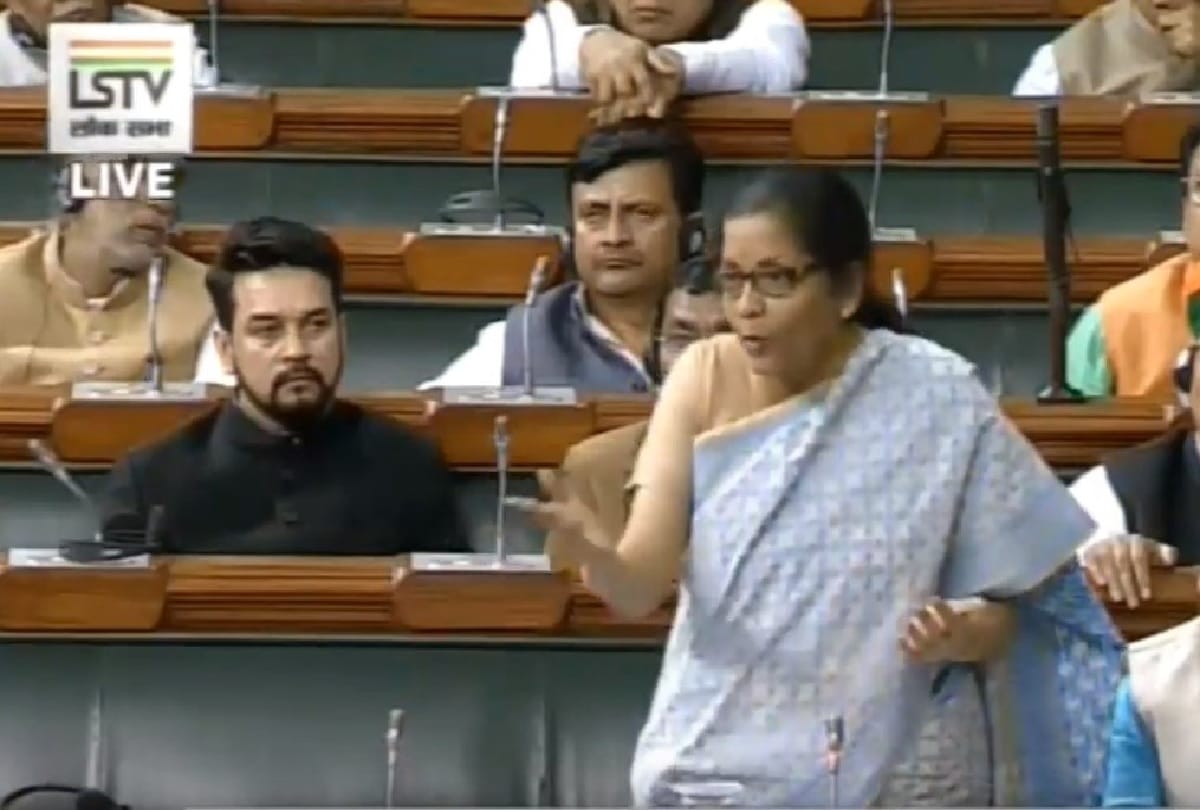 Congress leader Adhir Ranjan Chaudhary attacks Nirmala Sitharaman in Lok Sabha