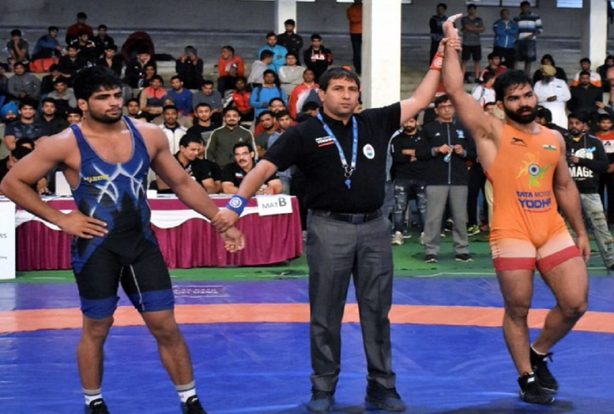 Gurpreet Singh and Sunil Kumar clinch gold medals in senior national wrestling championships