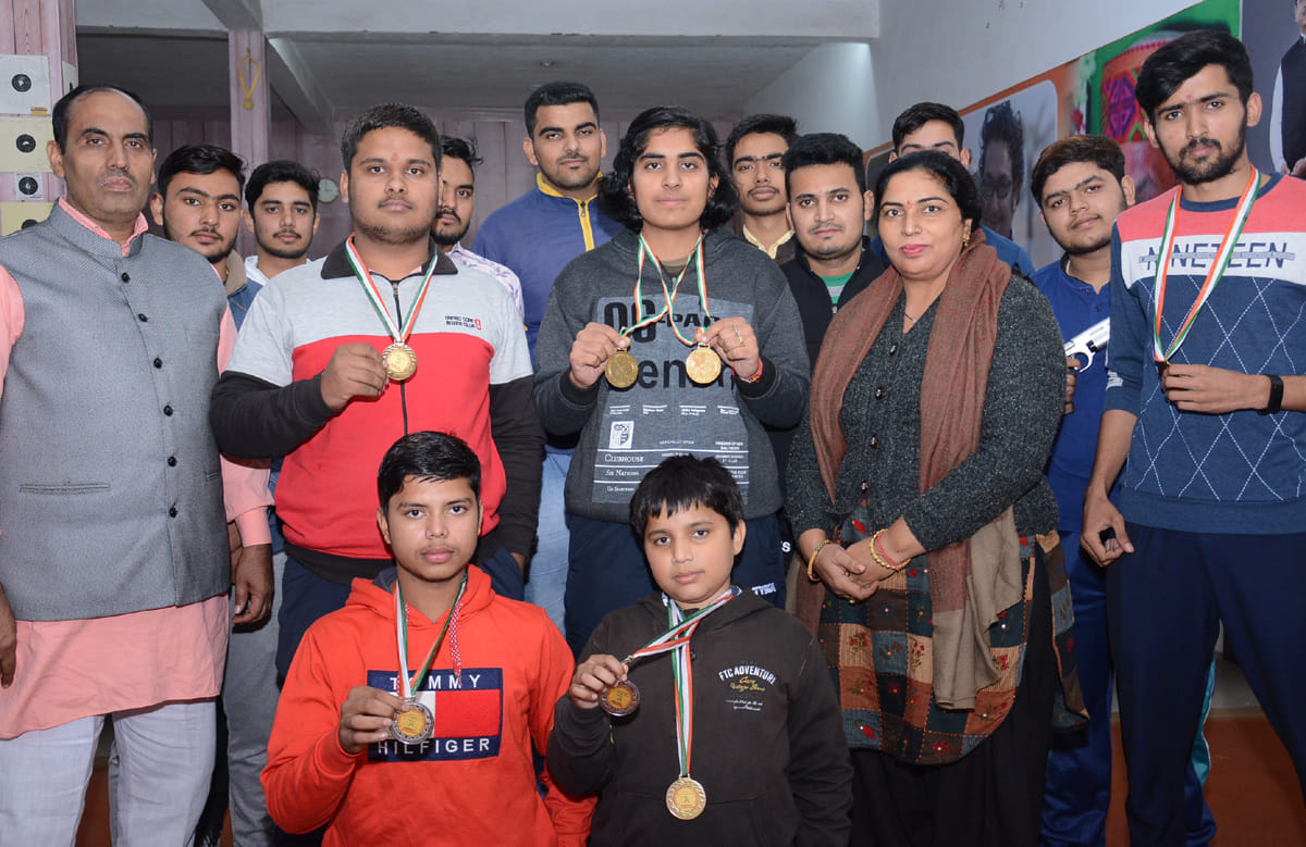 Shooters honored on winning medals