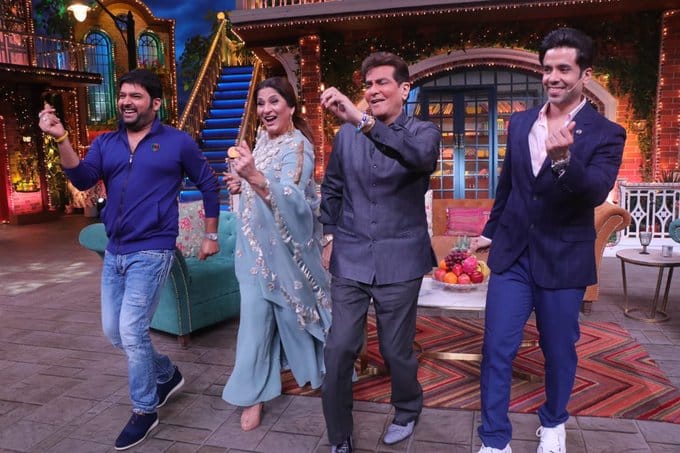 jeetendra and tusshar kapoor reveals many things in the kapil sharma show
