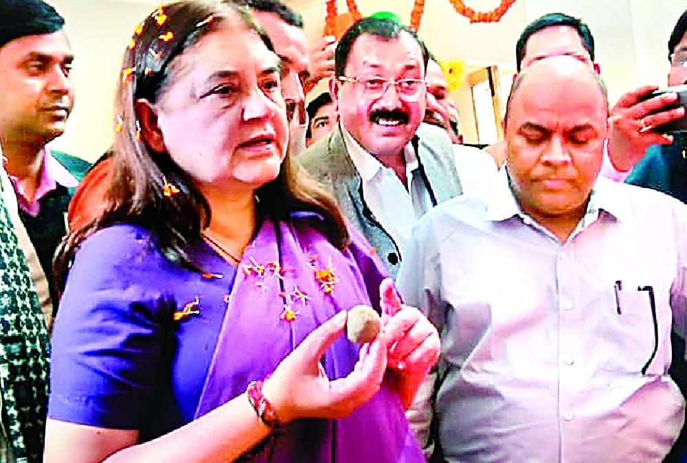 trading will be stopped by direct election: Maneka