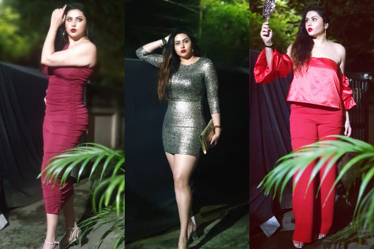tamil actress joins bjp namitha vankawala chaudhary bold looks