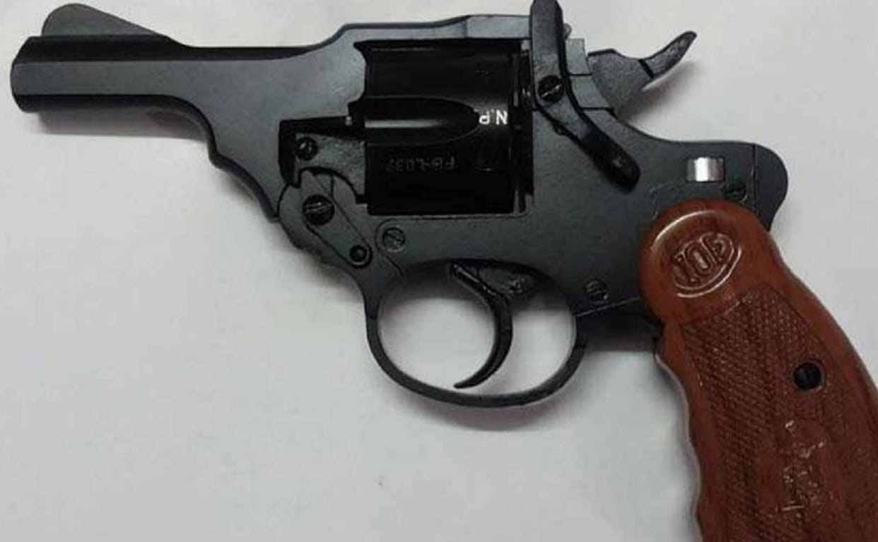 Nirbheek light weight revolver especially designed for women, easily aim target at 10 meters