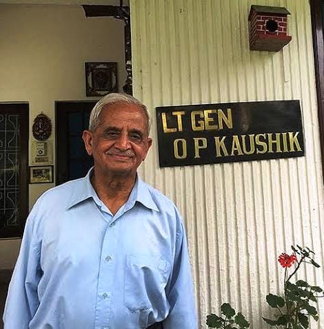 lieutenant general op kaushik passed away in delhi