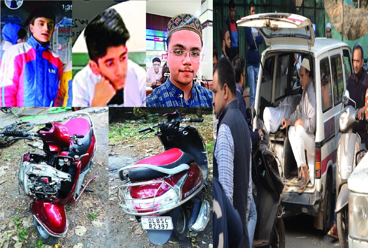 Three minors who were speeding on scooter without wearing helmets were died in road accident