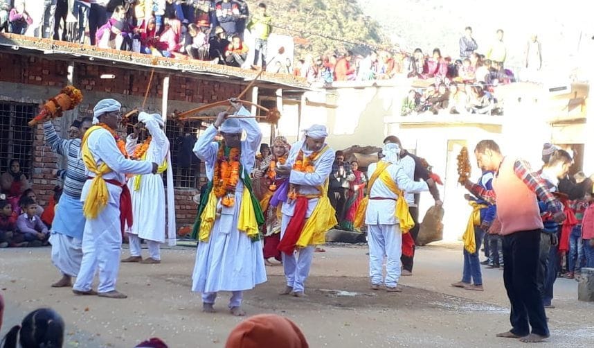 Uttarakhand Pandav dance in Jawadi village