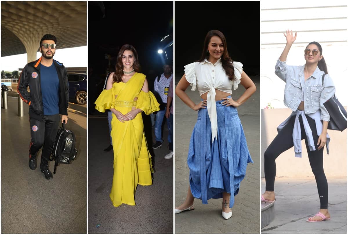 Spotted Malaika Arora Kriti Sanon Arjun Kapoor Alia Bhatt Kiara Kartik Bhumi Ananya Mira Rajput
