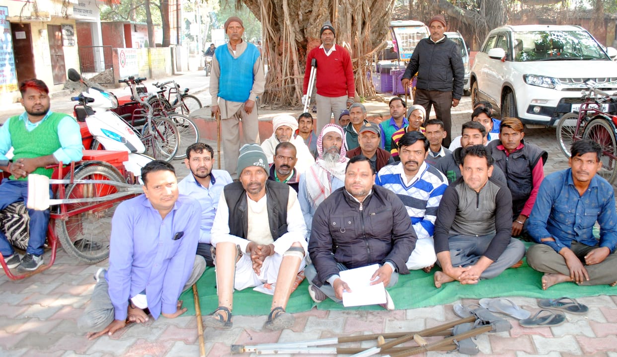 Divyang asked for five thousand pension