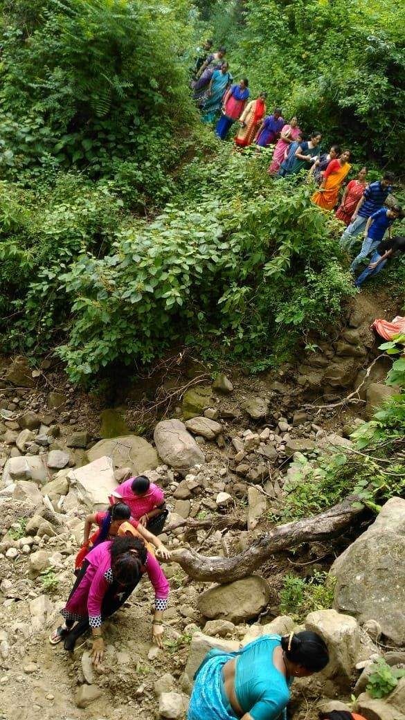 Kanwashram-Pokhal road is far away, trekking route could not be built