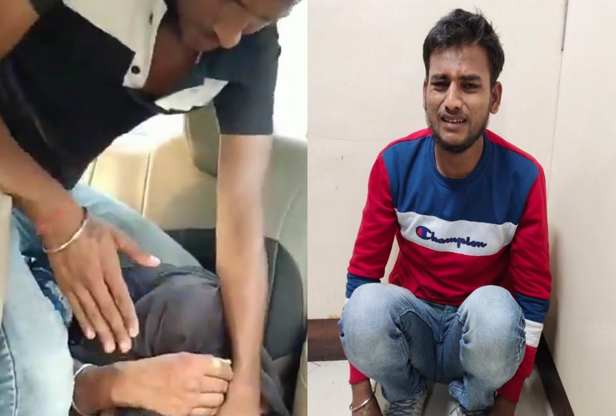 man held hostage and beaten in car in chinhat