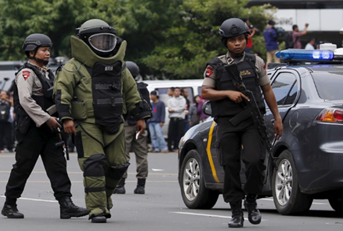 Blast reported in Indonesian capital Jakarta