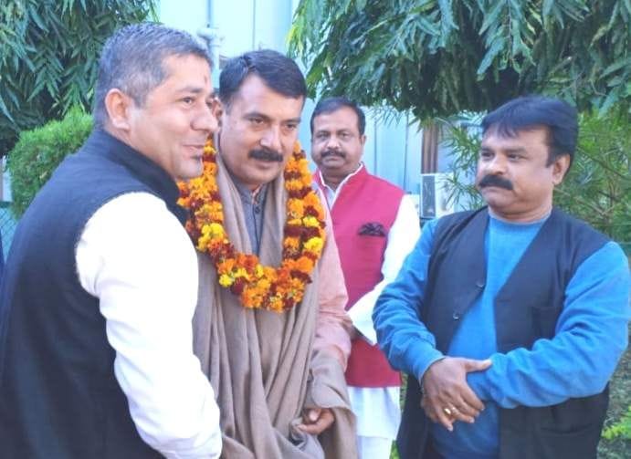 National President Lalji Desai's grand welcome