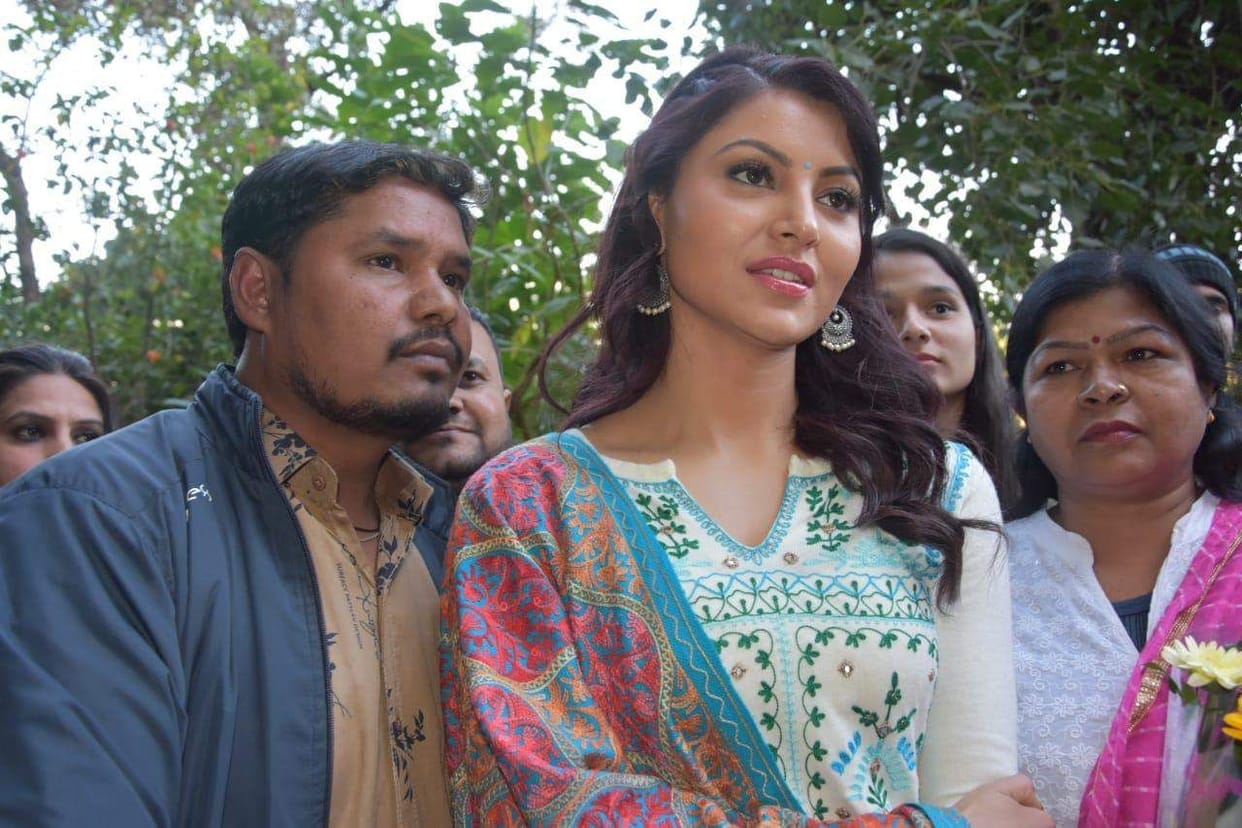 Filmed the action scenes of Urvashi's film