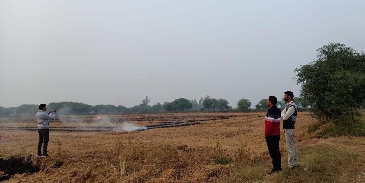 Then burnt Parali in Kudra Khurd village, will be dealt with