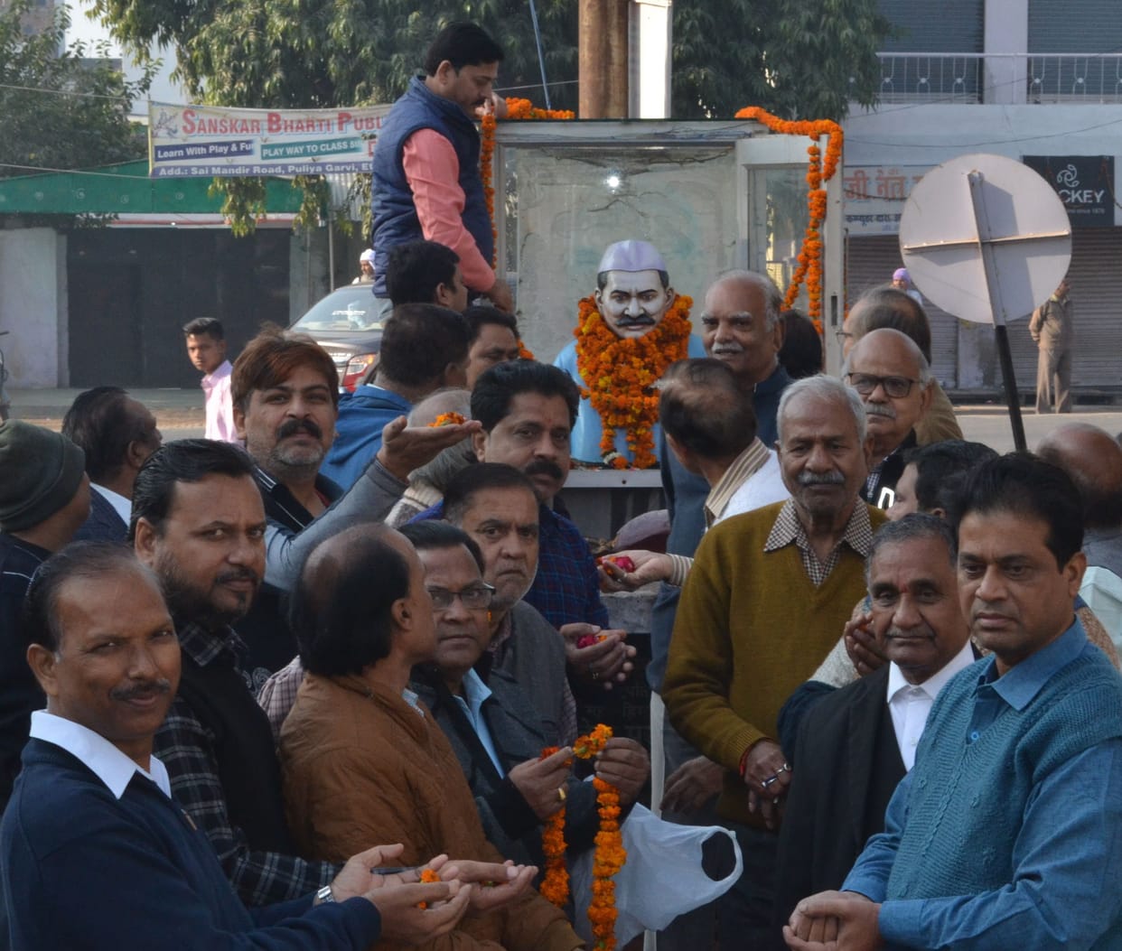 dr rajendra prasad, death aniversary, etah