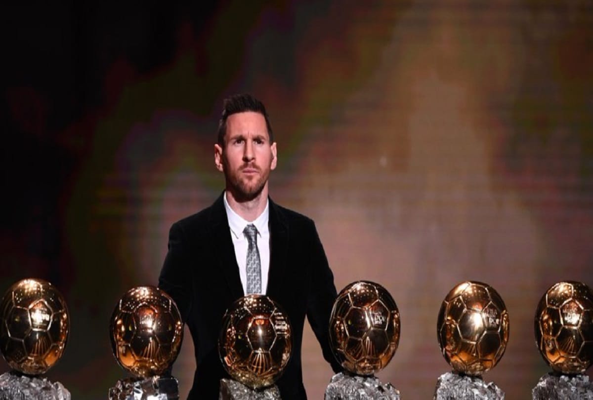 Lionel Messi wins Ballon dOr award for the sixth time