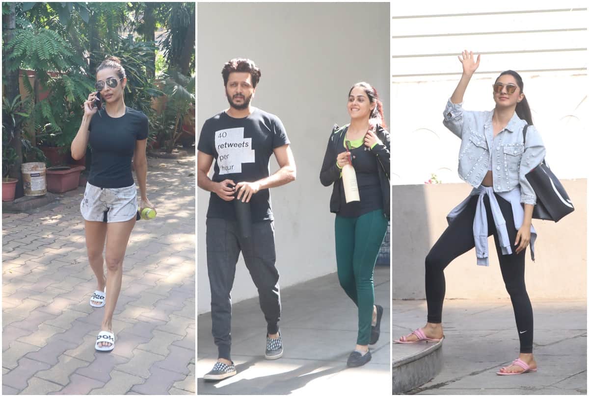Spotted Malaika Arora Kriti Sanon Arjun Kapoor Alia Bhatt Kiara Kartik Bhumi Ananya Mira Rajput