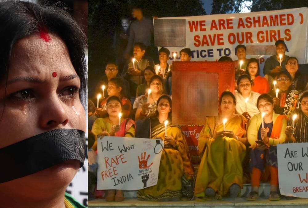 Social organizations protested against gang rape and murder of the doctor in Hyderabad.