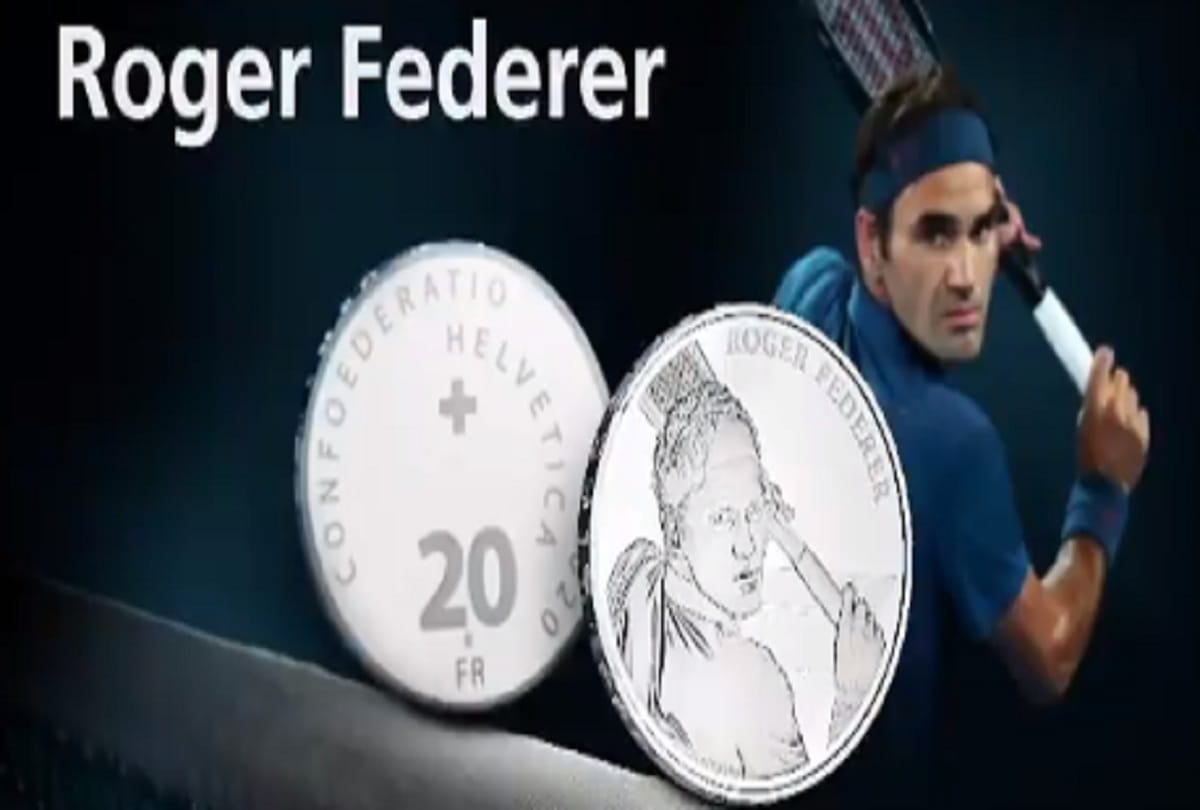 Roger Federer is to become the first living Swiss to have a coin minted in their honour