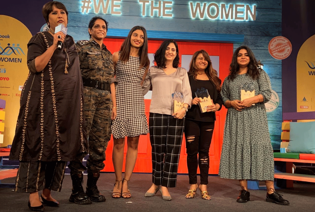 Rohini Iyer awarded we the woman award