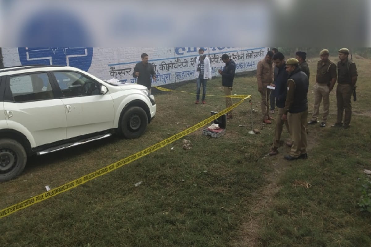 A contractor murdered in Saharanpur of Uttar Pradesh