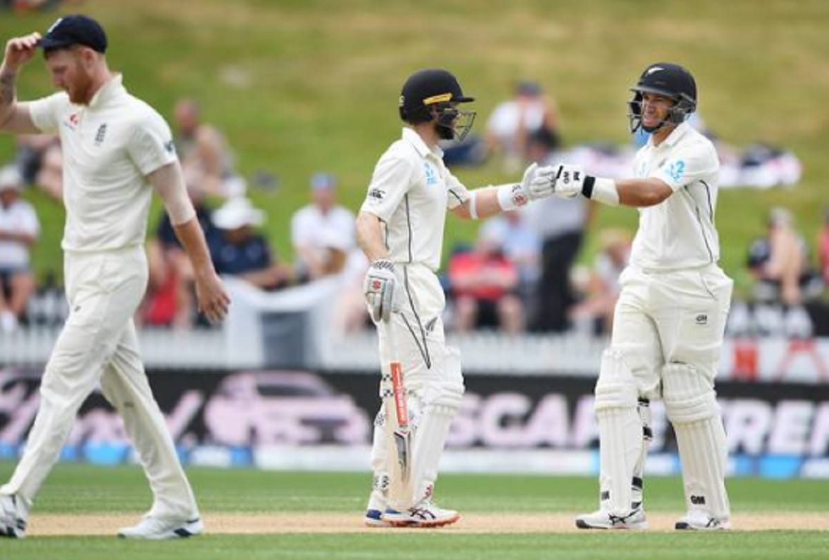 NZ vs ENG Williamson taylor centuries 2nd test draw new zealand win series against england