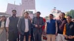हैदाराबाद में महिला डॉक्टर के हत्यारों को फांसी की मांग को लेकर मार्च निकाला गया।