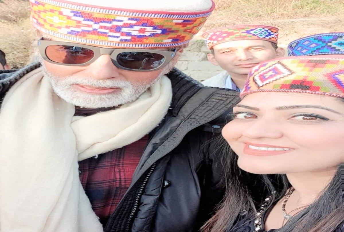 Amitabh returned to Mumbai after completing film shooting in Manali
