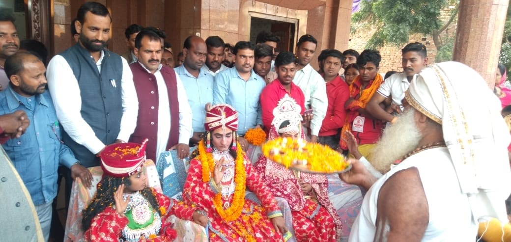ram barat welcome ed in kushinagar