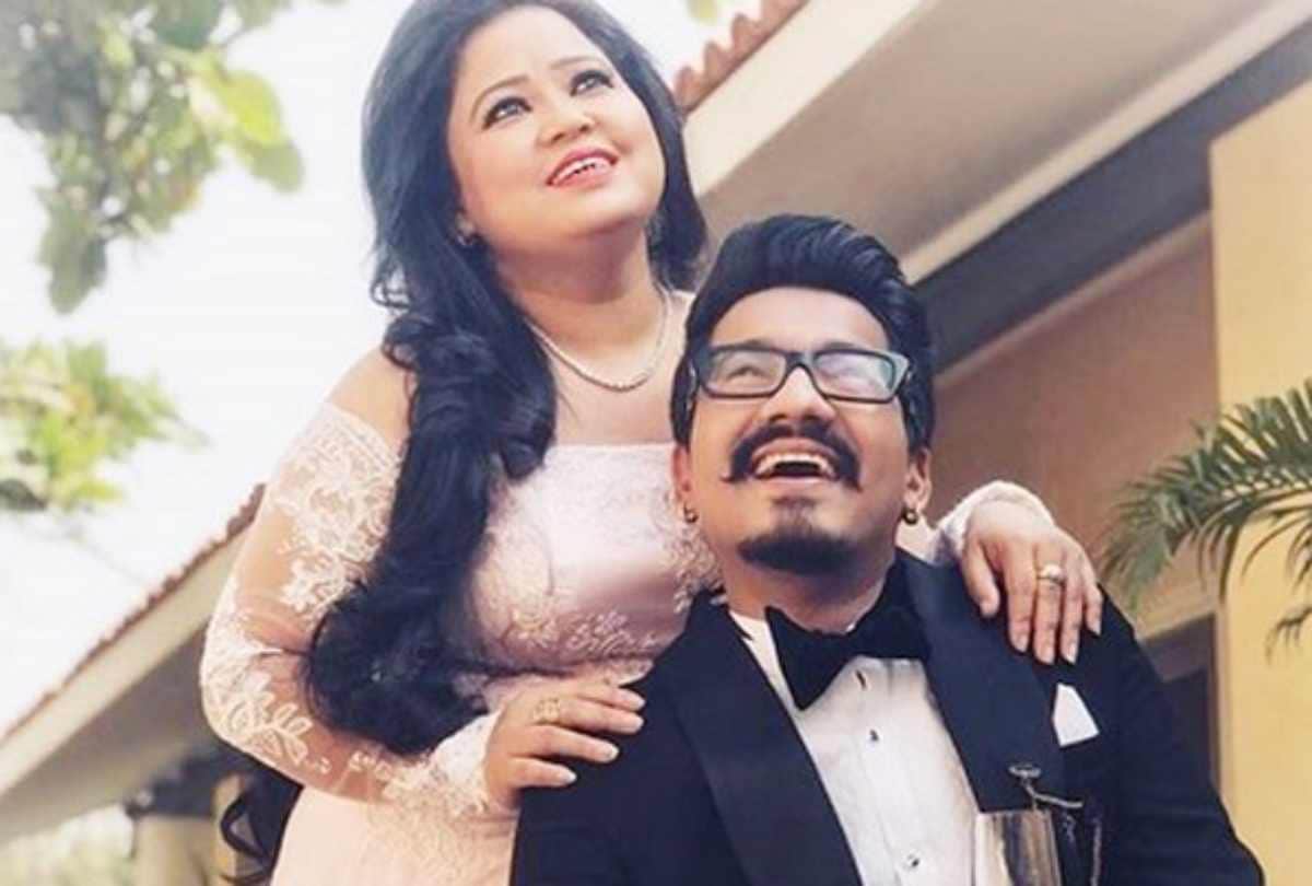 Haarsh Limbachiyaa and Bharti Singh on hum tum or Quarantine show