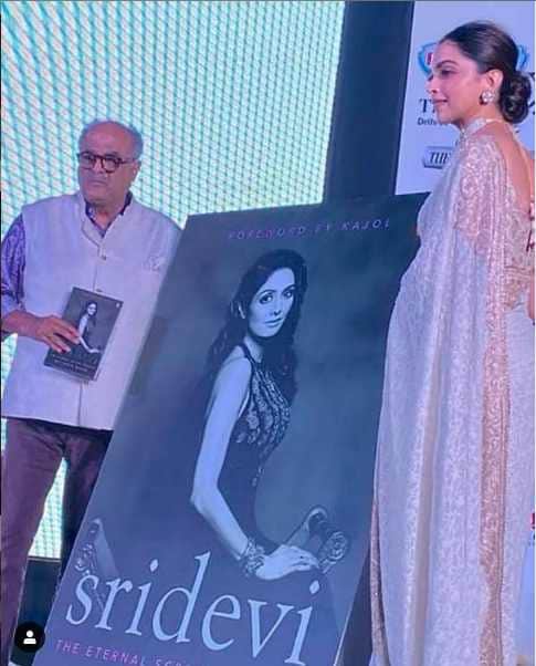 Deepika Padukone Share Memory Of Sridevi At A Book Launch Event