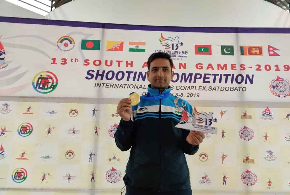 Chain Singh of Doda, Jammu and Kashmir won gold medal in South Asian Games