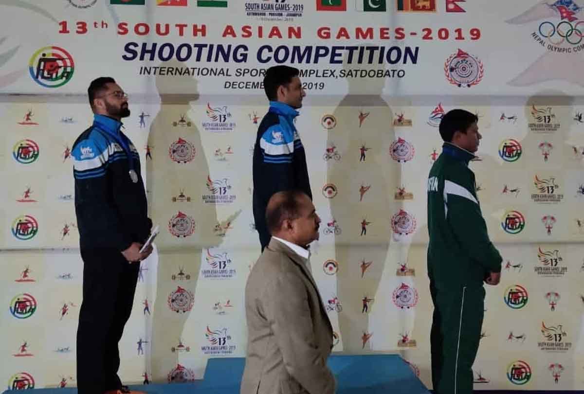 Chain Singh of Doda, Jammu and Kashmir won gold medal in South Asian Games