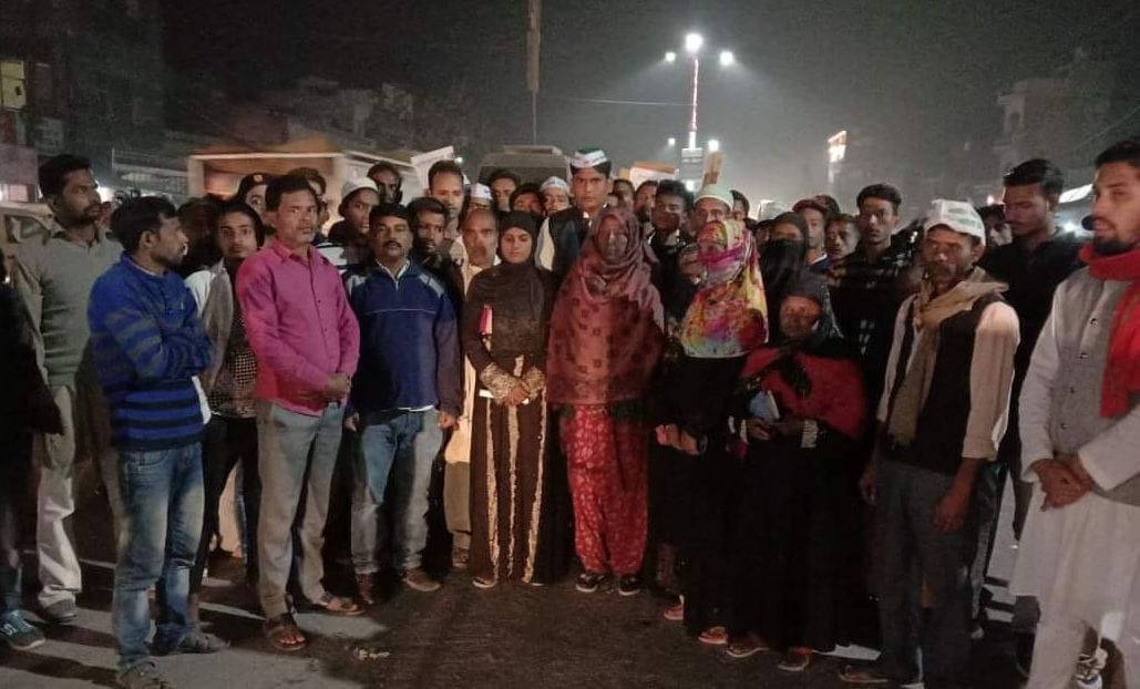 tribute in candle march