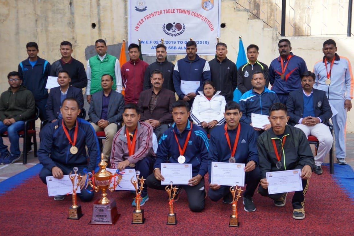 SSB Inter Frontier TT competition won by Siliguri team
