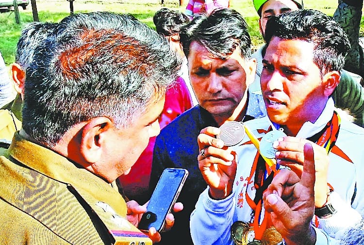International Para Olympic Players Protest for Government Job
